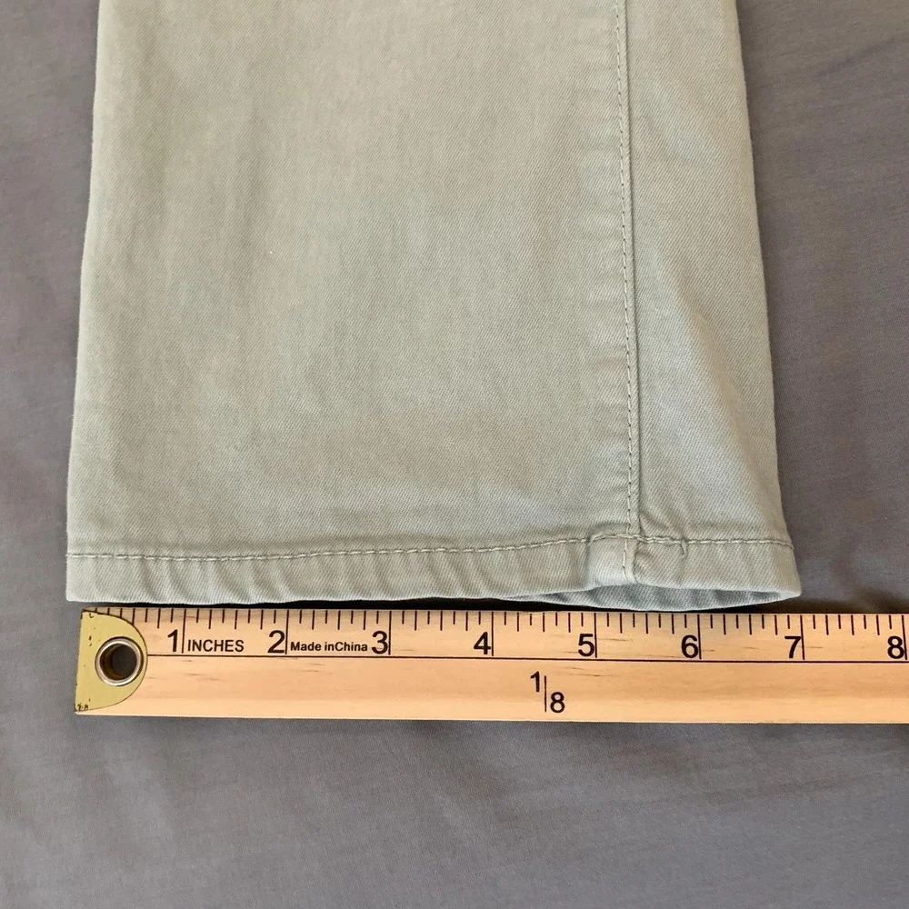 Joe's Brixton Jeans Mens 30x33 Sage Green‎ Light Wash Slim Straight Denim Pants